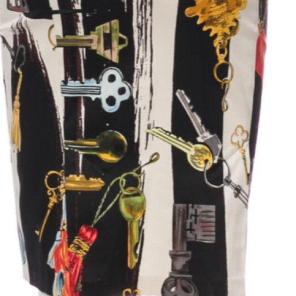 Diane Von Furstenberg Silk-Blend Printed Dress - Picture 4 of 6